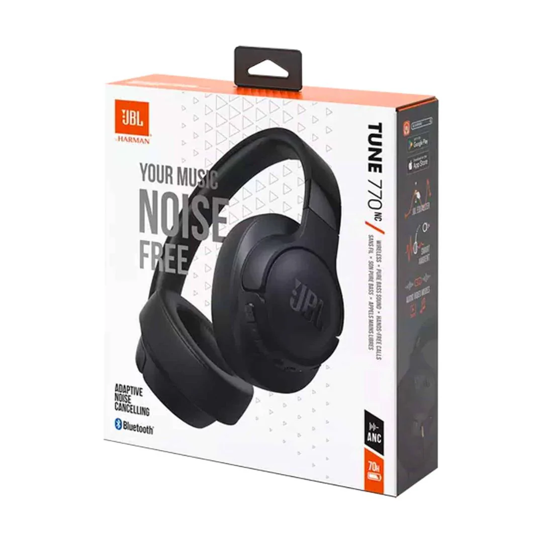 JBL Tune 770NC Adaptive Noise Cancelling wireless headphones Black - Image 3