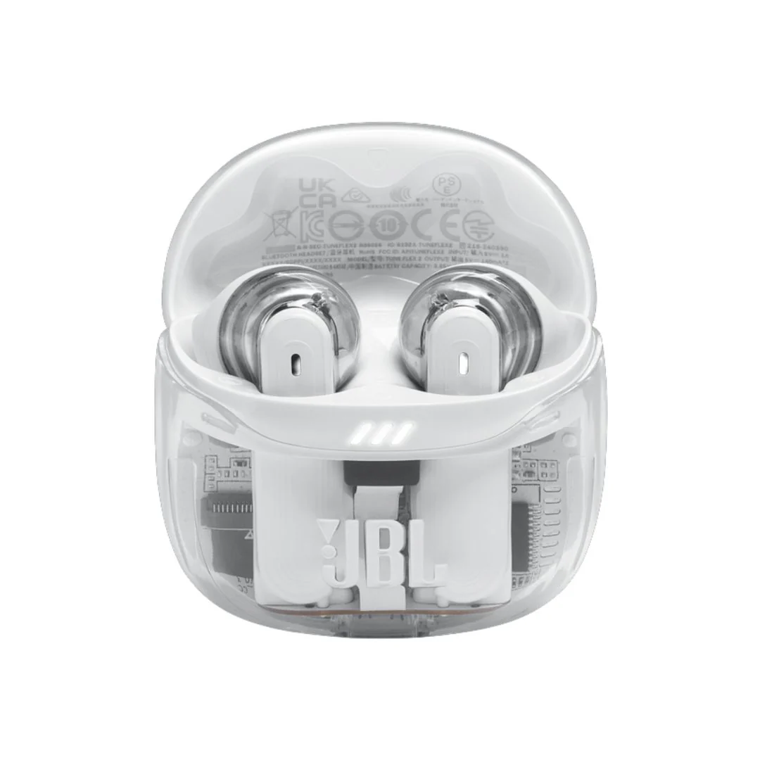 JBL Tune Flex 2 Ghost Earbuds - Image 2