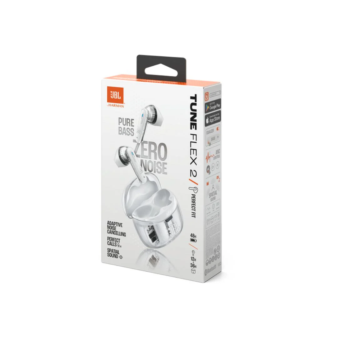 JBL Tune Flex 2 Ghost Earbuds - Image 7