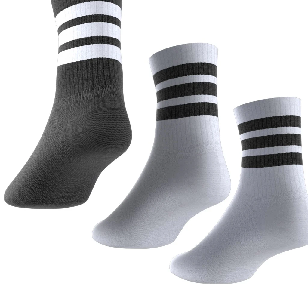 Ribbed ( 3 Pairs ) Socks - Image 6