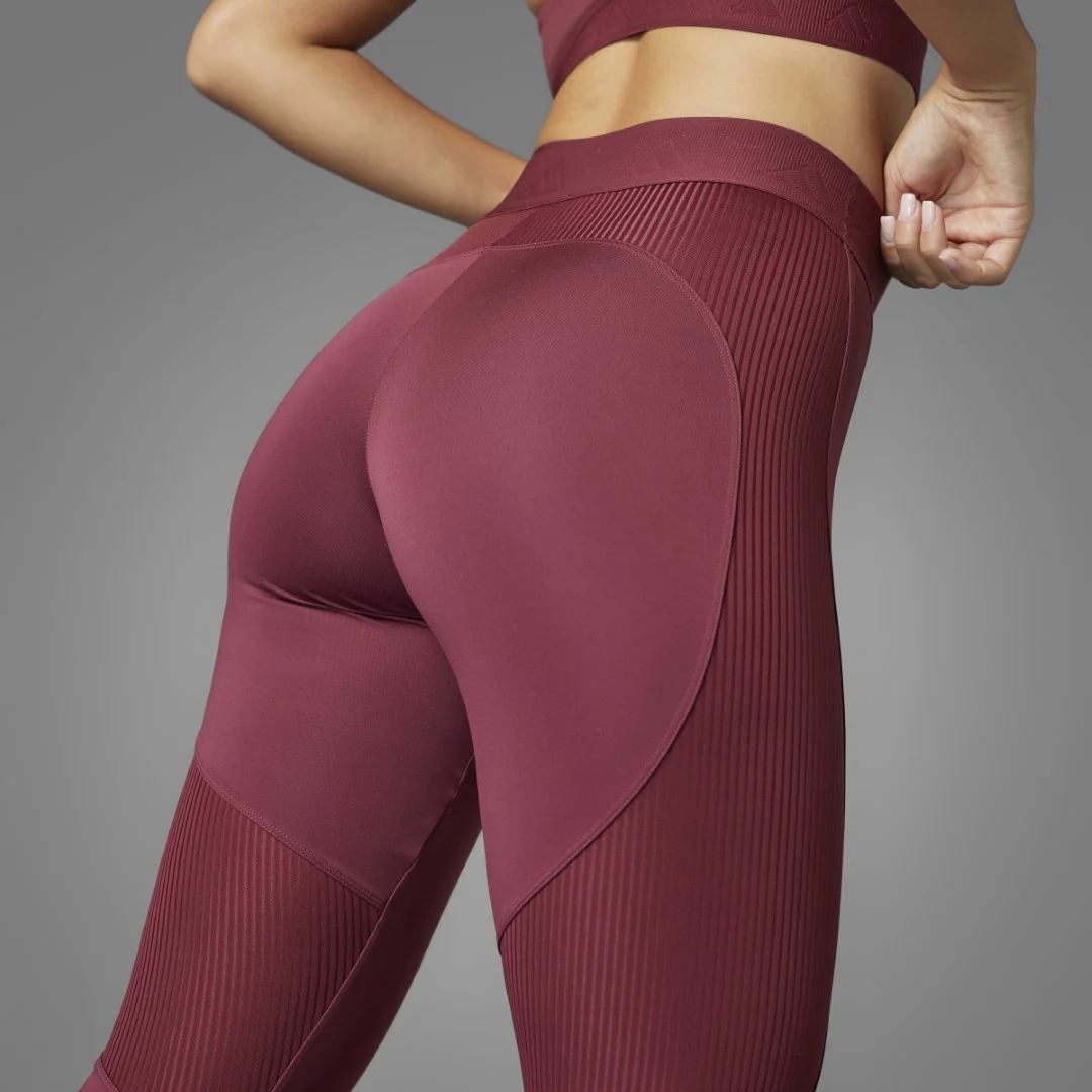 Hyperglam Full-Length Ribbed Leggings - Image 10