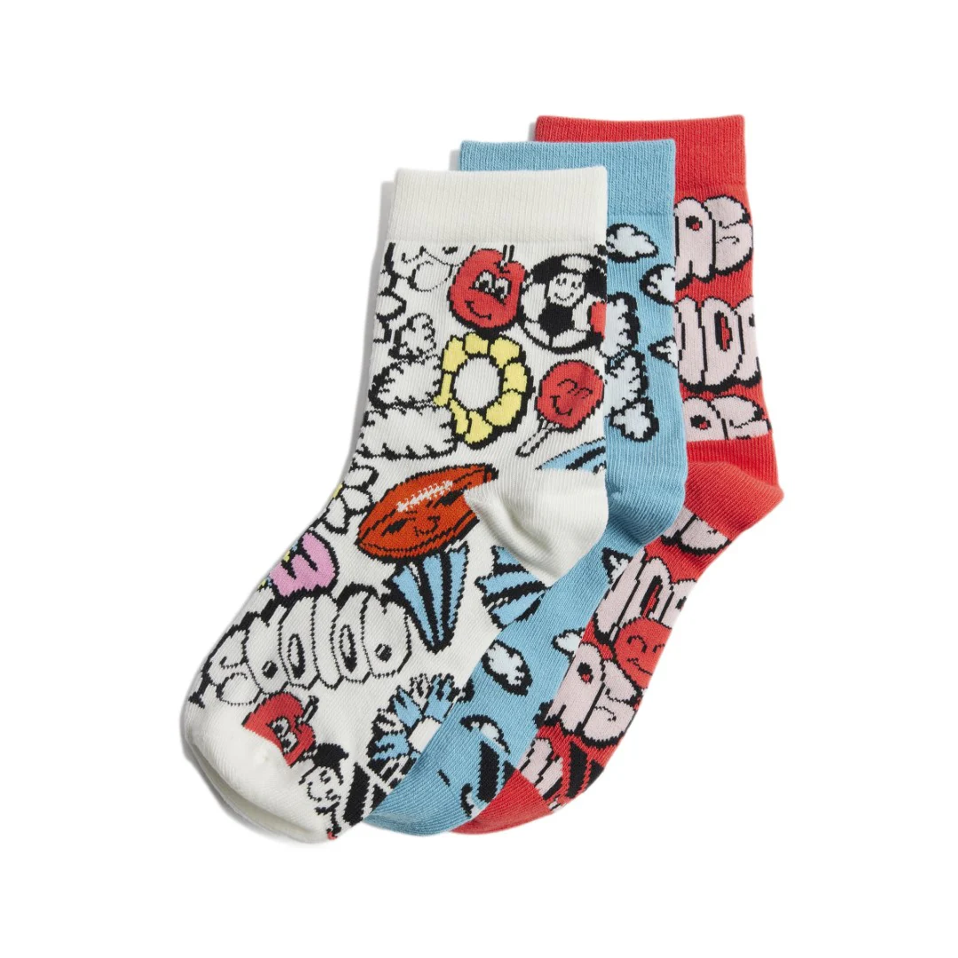 Fun ( 3 Pairs ) Socks - Image 3