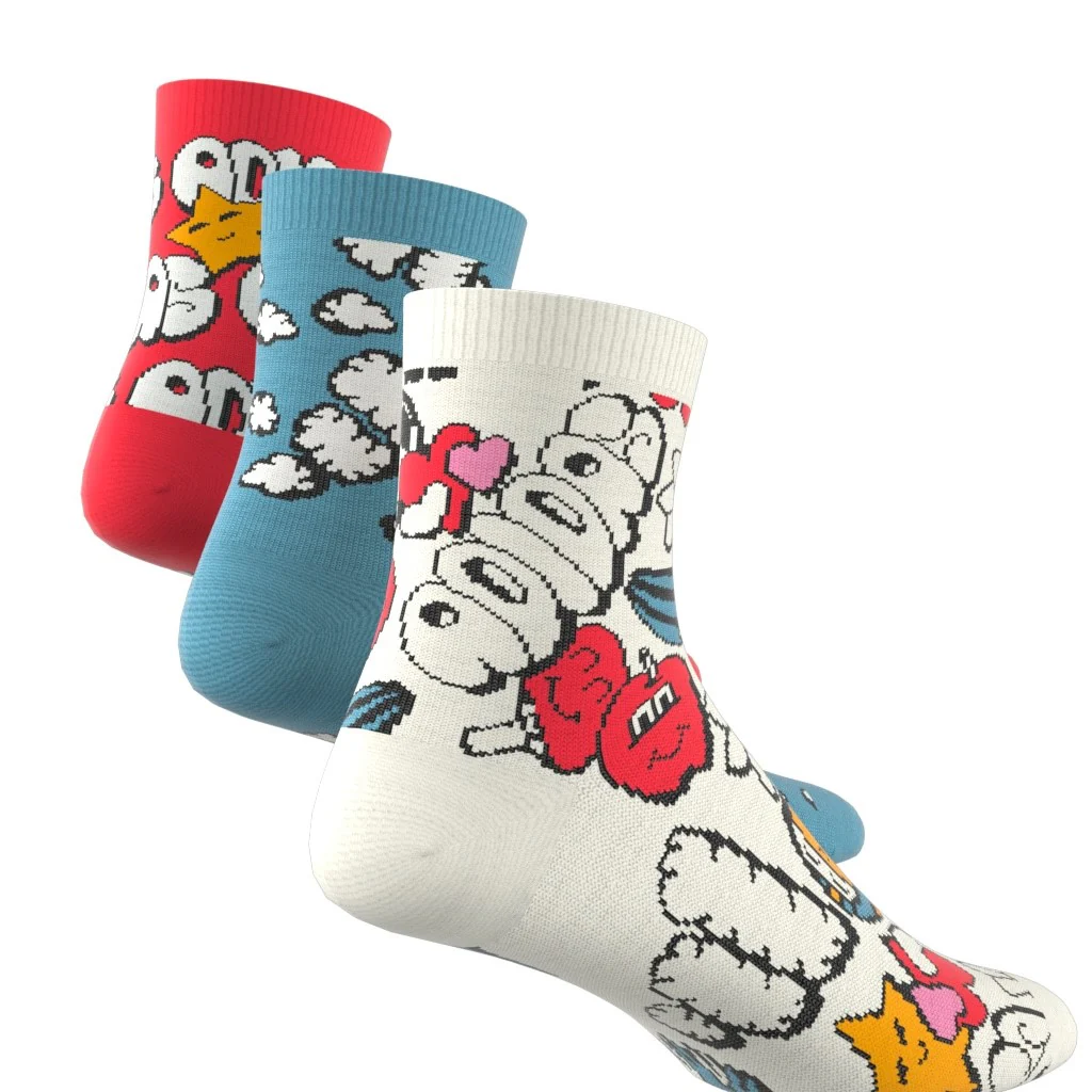 Fun ( 3 Pairs ) Socks - Image 9