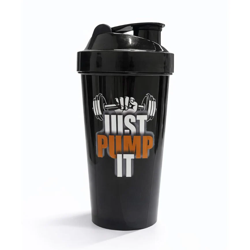 Just Pump It Black Shaker 700 ML