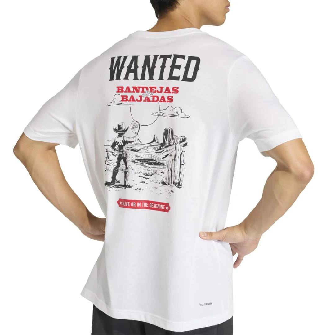 Padel Wanted Graphic T-shirt - Image 2