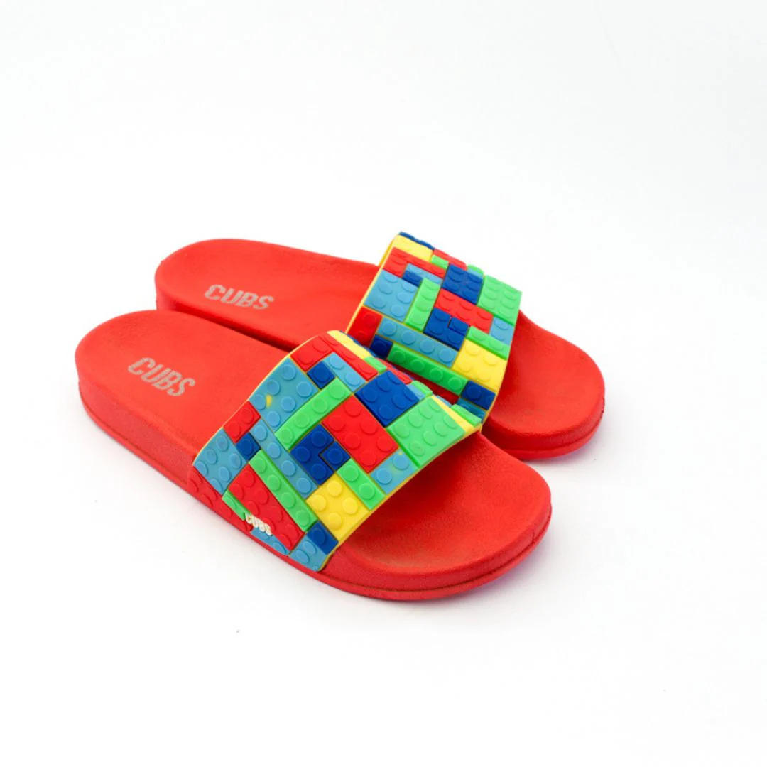Lego Boys Red Slides - Image 2