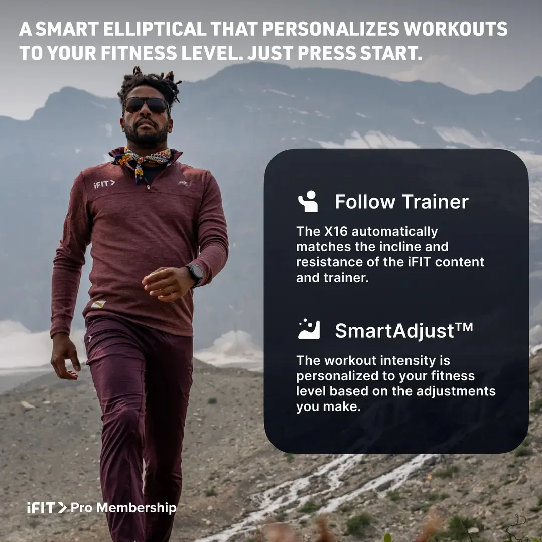 X16 FreeStride Trainers Elliptical - Image 5