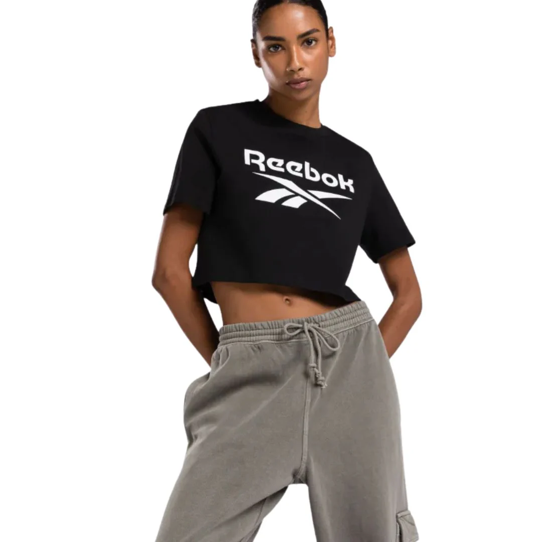 Identity Big Logo Cropped T-Shirt - Image 3