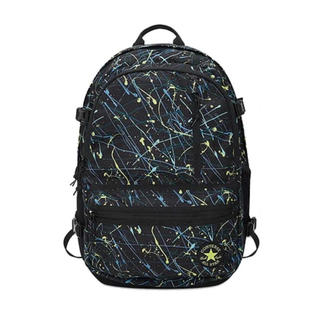 Straight Edge Paint Print Backpack
