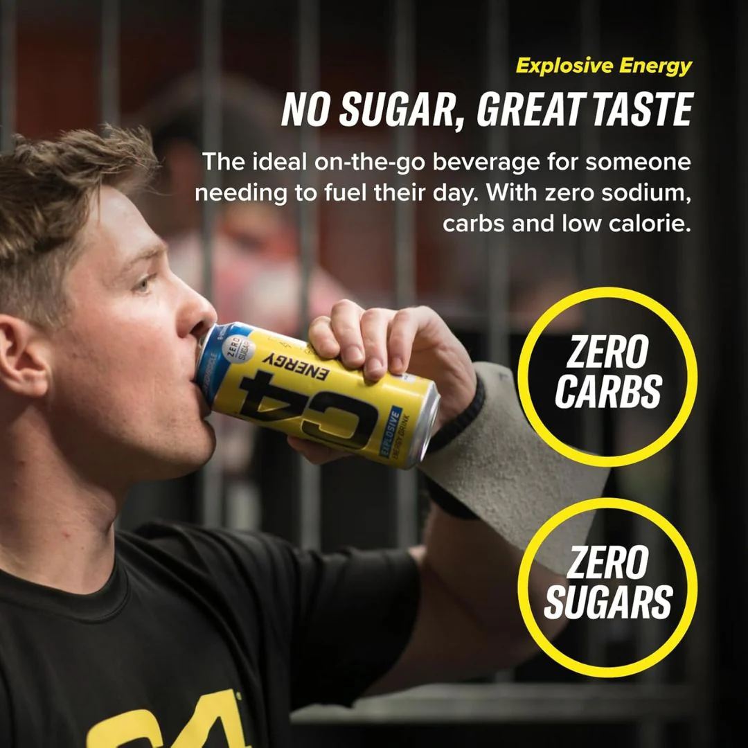 C4 Energy Drink - 500 ml millions strawberry - Image 4