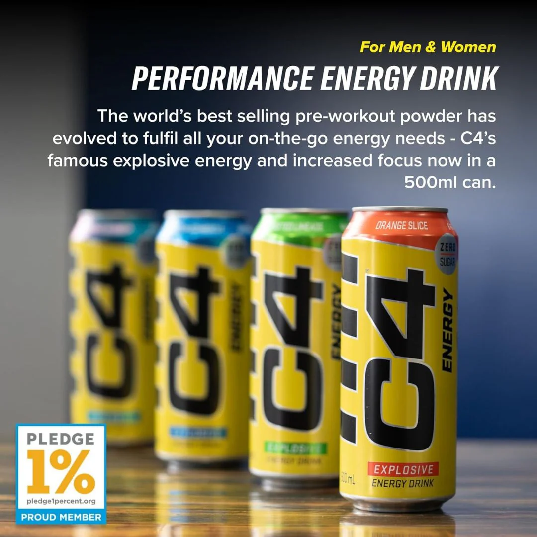 C4 Energy Drink - 500 ml millions strawberry - Image 6