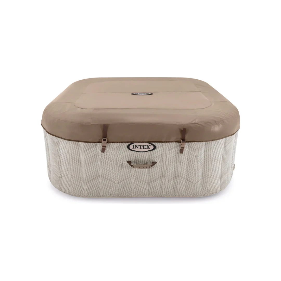 PureSpa Chevron Deluxe 6-Person Square Bubble Spa - Image 5