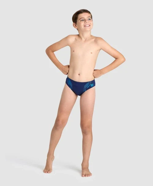 Graphic Print Logo Swim Brief - Image 3