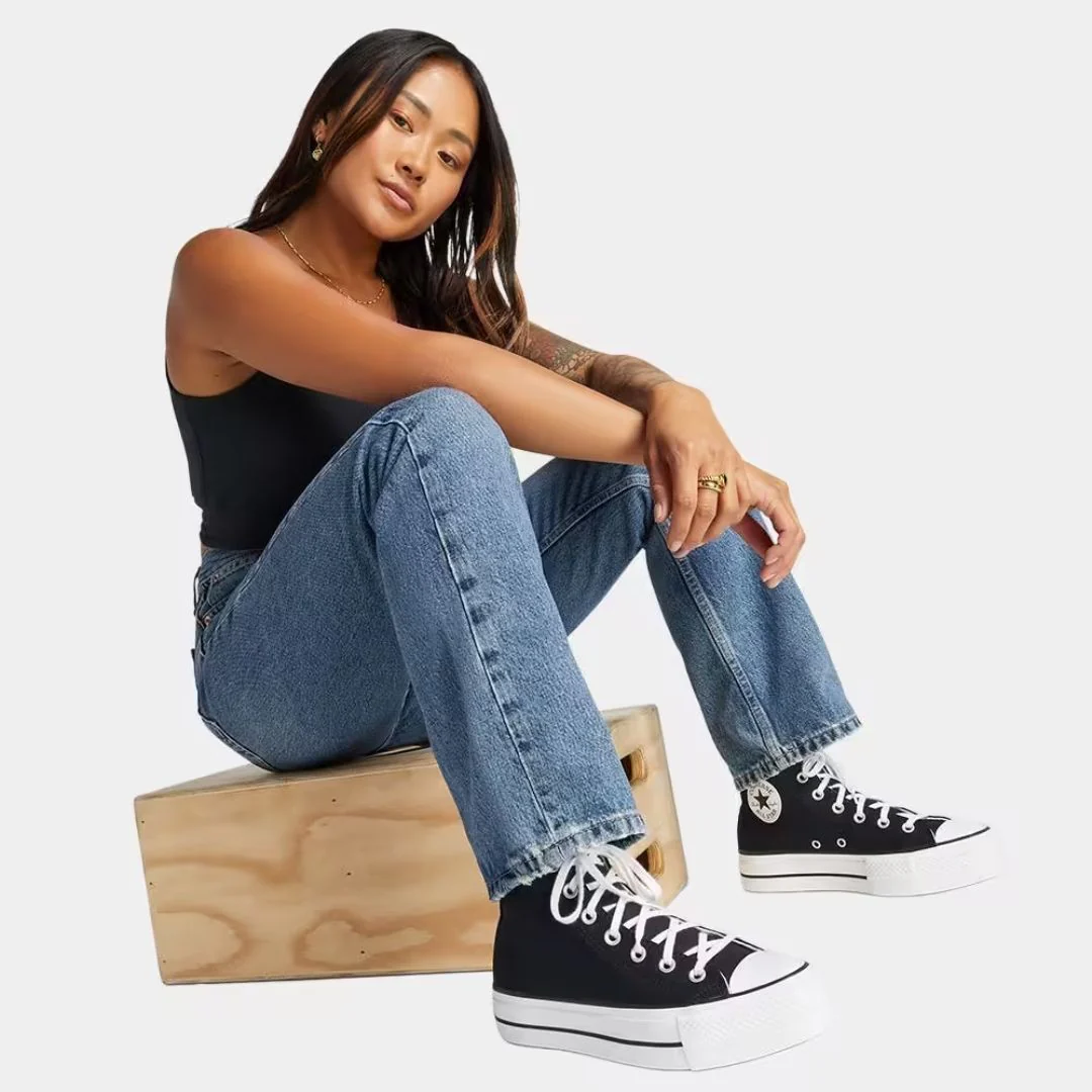 Chuck Taylor All Star Lift Canvas Color Shoes - Image 9