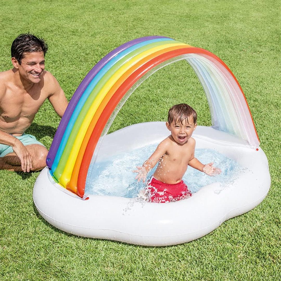 Rainbow Cloud Baby Pool - Image 2