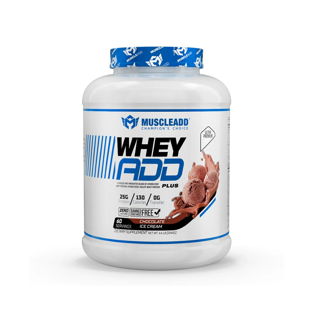 Muscle Add Whey Add Plus 60Serv. 2040G Chocolate Ice Cream
