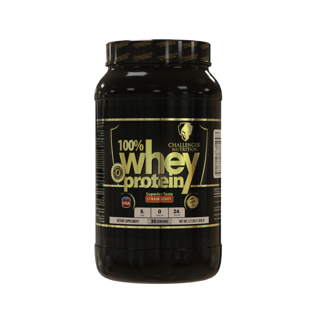 100% Whey Protein Strawberry 2.2 LB