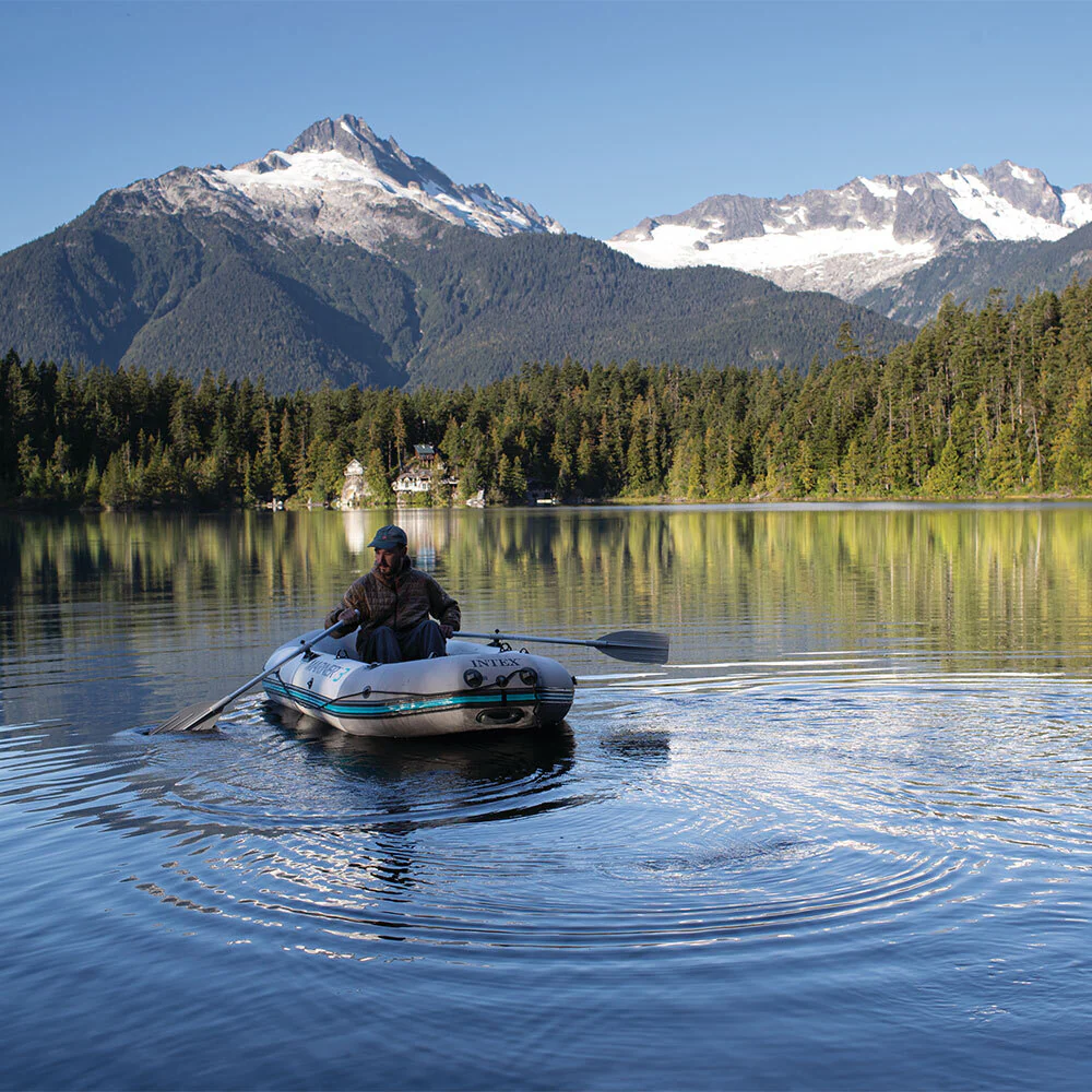 Intex Mariner 4 Inflatable Boat Set – 4 Person with 54" Oars - Image 7