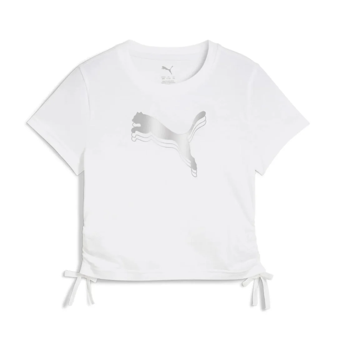 Essentials Metallic Knotted T-shirt