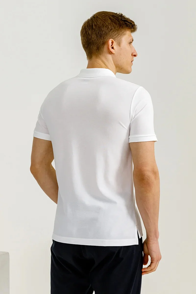 Short Sleeve Polo T-shirt - Image 3