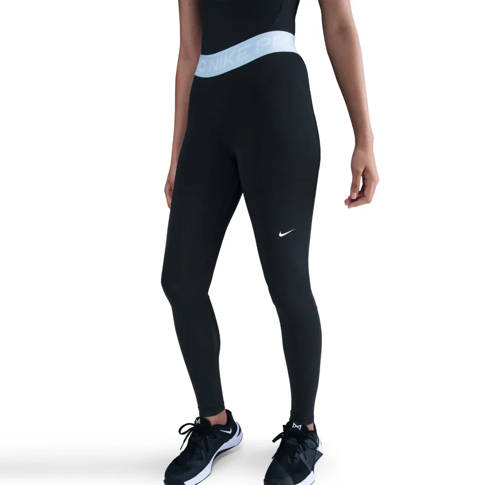 Pro Mid-Rise Mesh-Paneled Leggings - Image 3