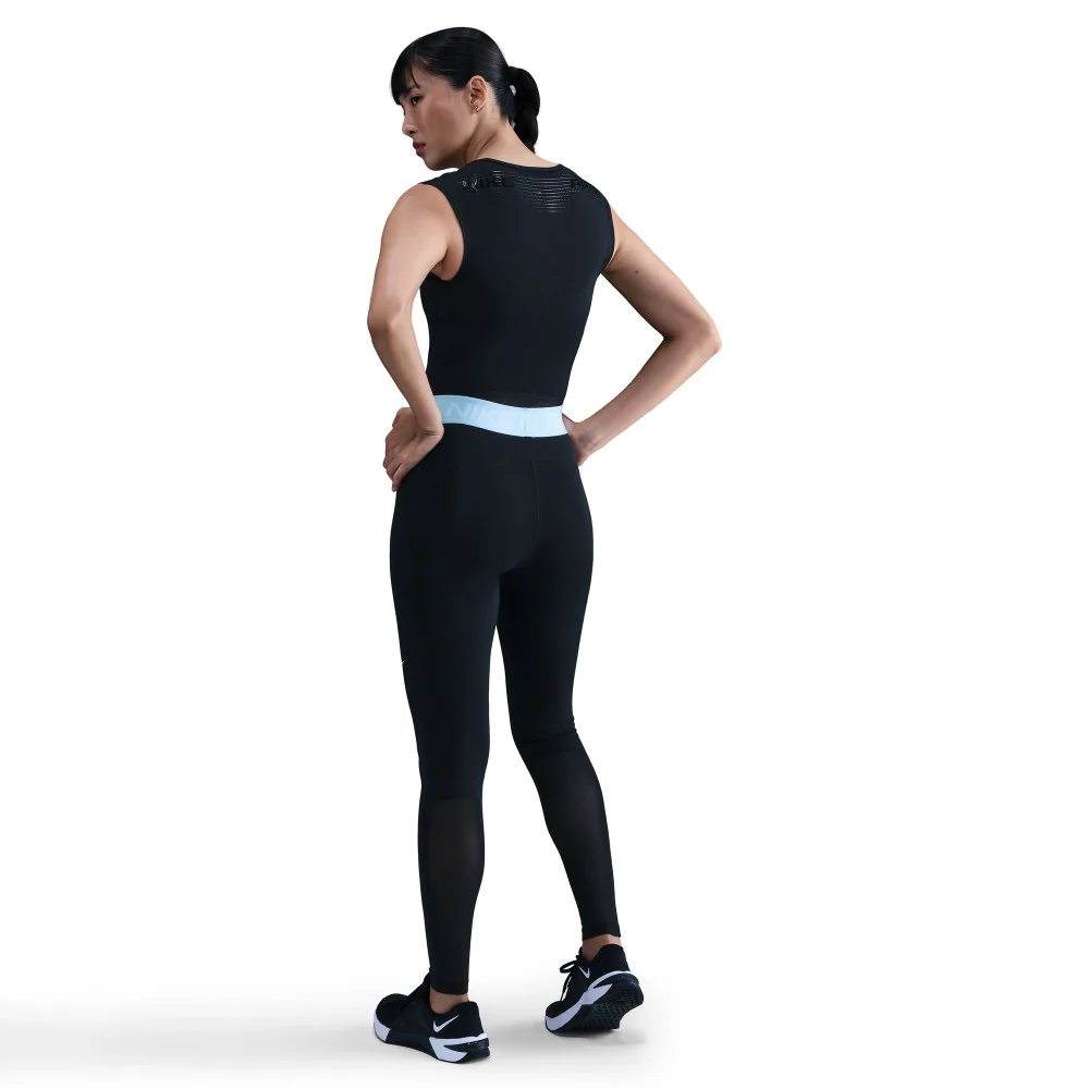 Pro Mid-Rise Mesh-Paneled Leggings - Image 6