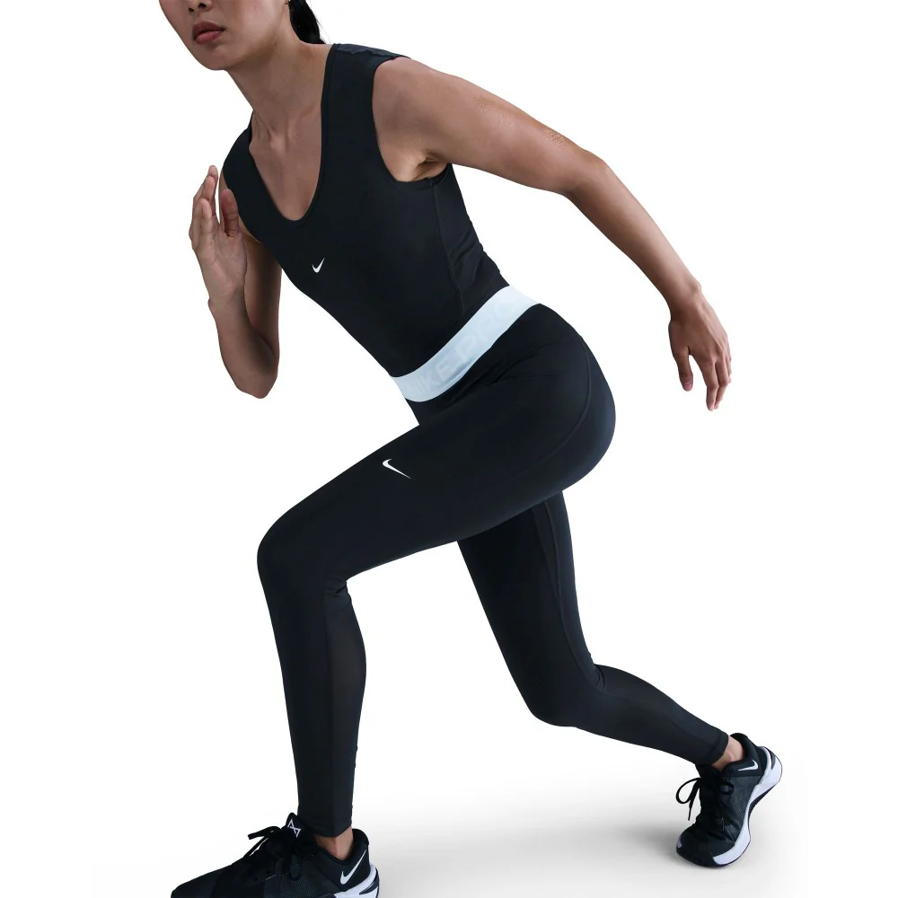 Pro Mid-Rise Mesh-Paneled Leggings - Image 7