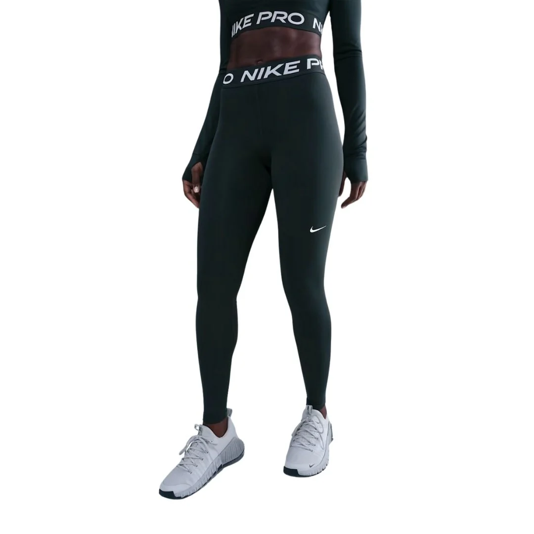 Pro Mid-Rise Mesh-Paneled Leggings
