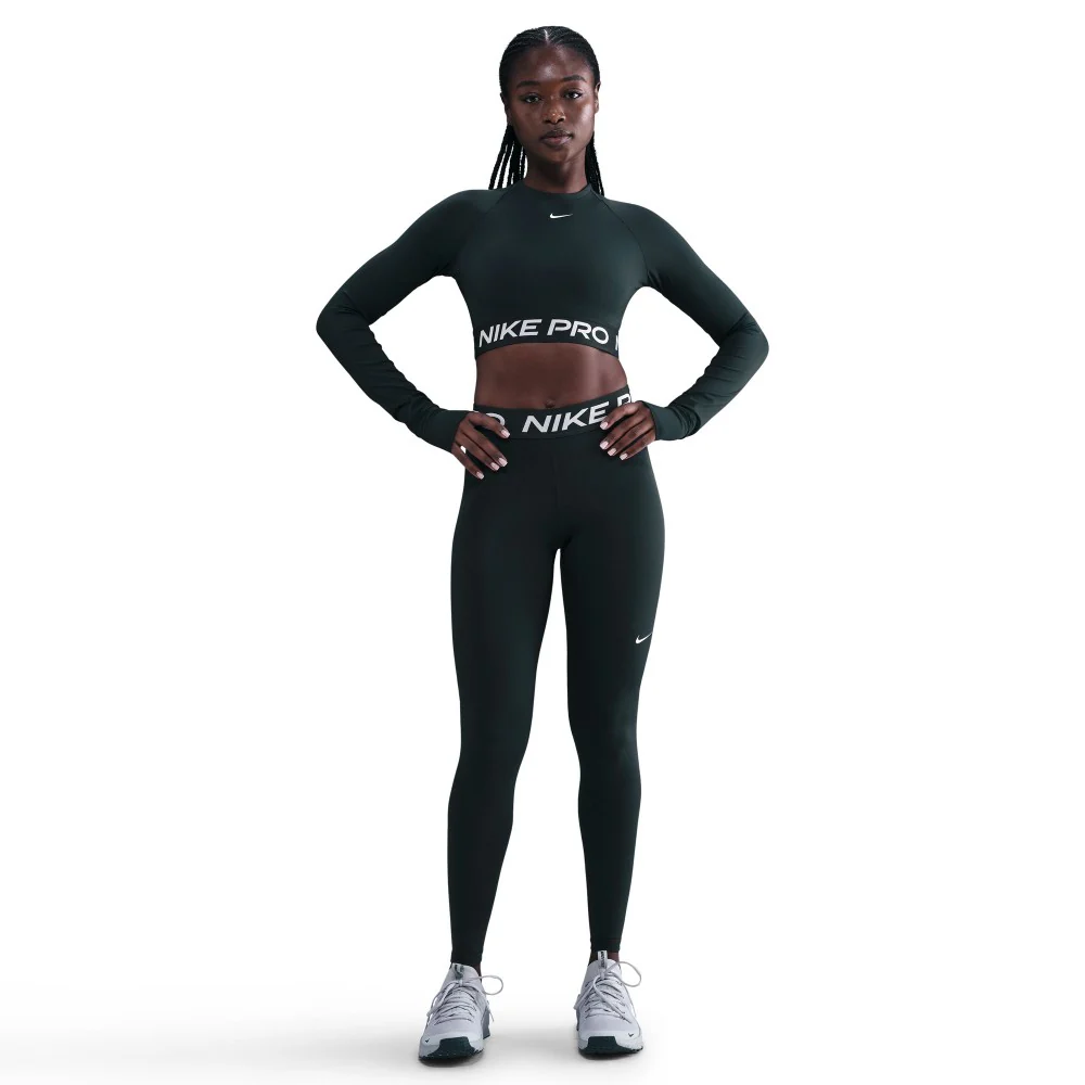 Pro Mid-Rise Mesh-Paneled Leggings - Image 5