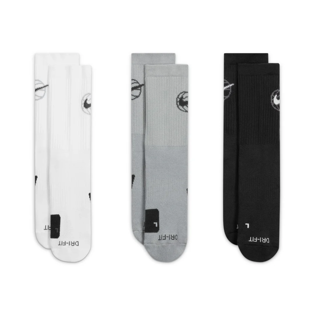 Everyday Crew Basketball Socks (3 Pairs) - Image 2
