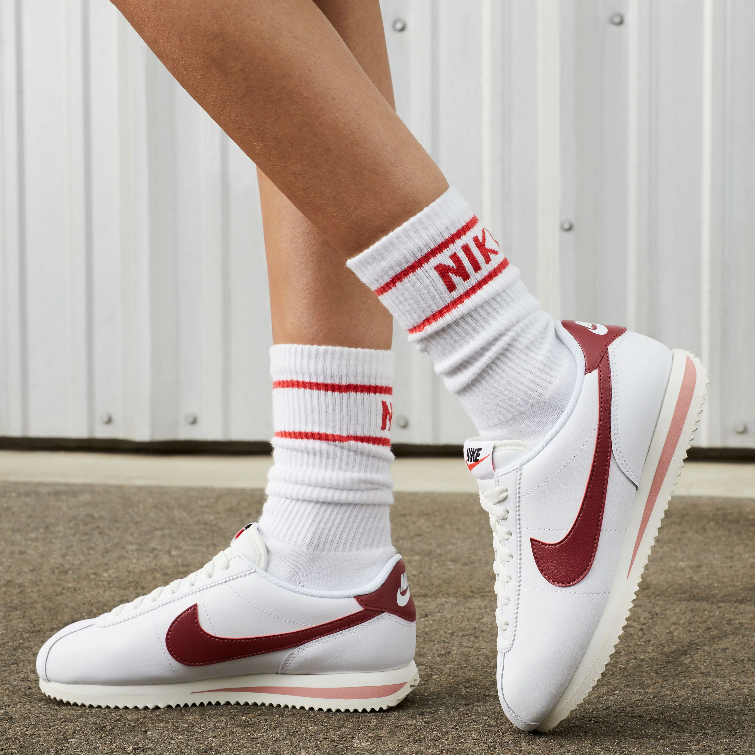 Cortez Leather Lifestyle Shoes - Image 11