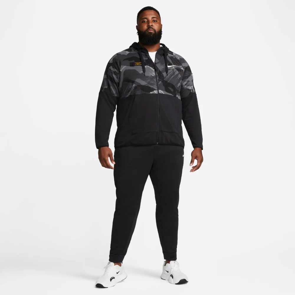 Dri-FIT Fleece Full-Zip Camo Fitness Hoodie - Image 13