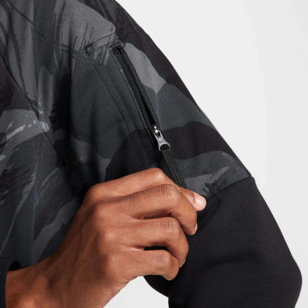 Dri-FIT Fleece Full-Zip Camo Fitness Hoodie - Image 4