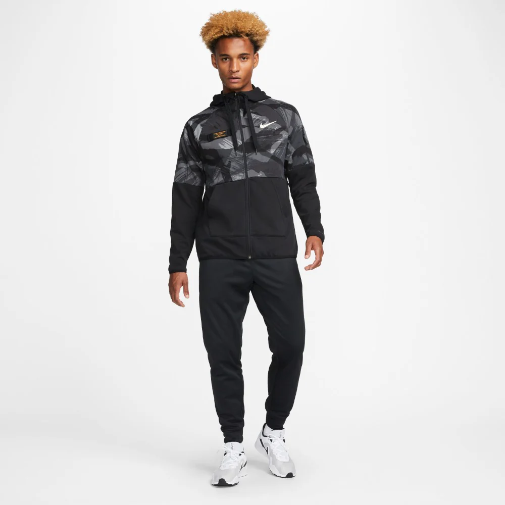 Dri-FIT Fleece Full-Zip Camo Fitness Hoodie - Image 6