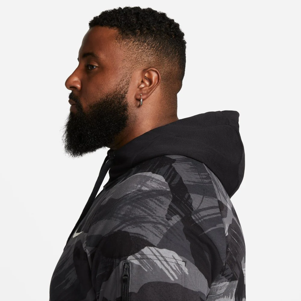 Dri-FIT Fleece Full-Zip Camo Fitness Hoodie - Image 9
