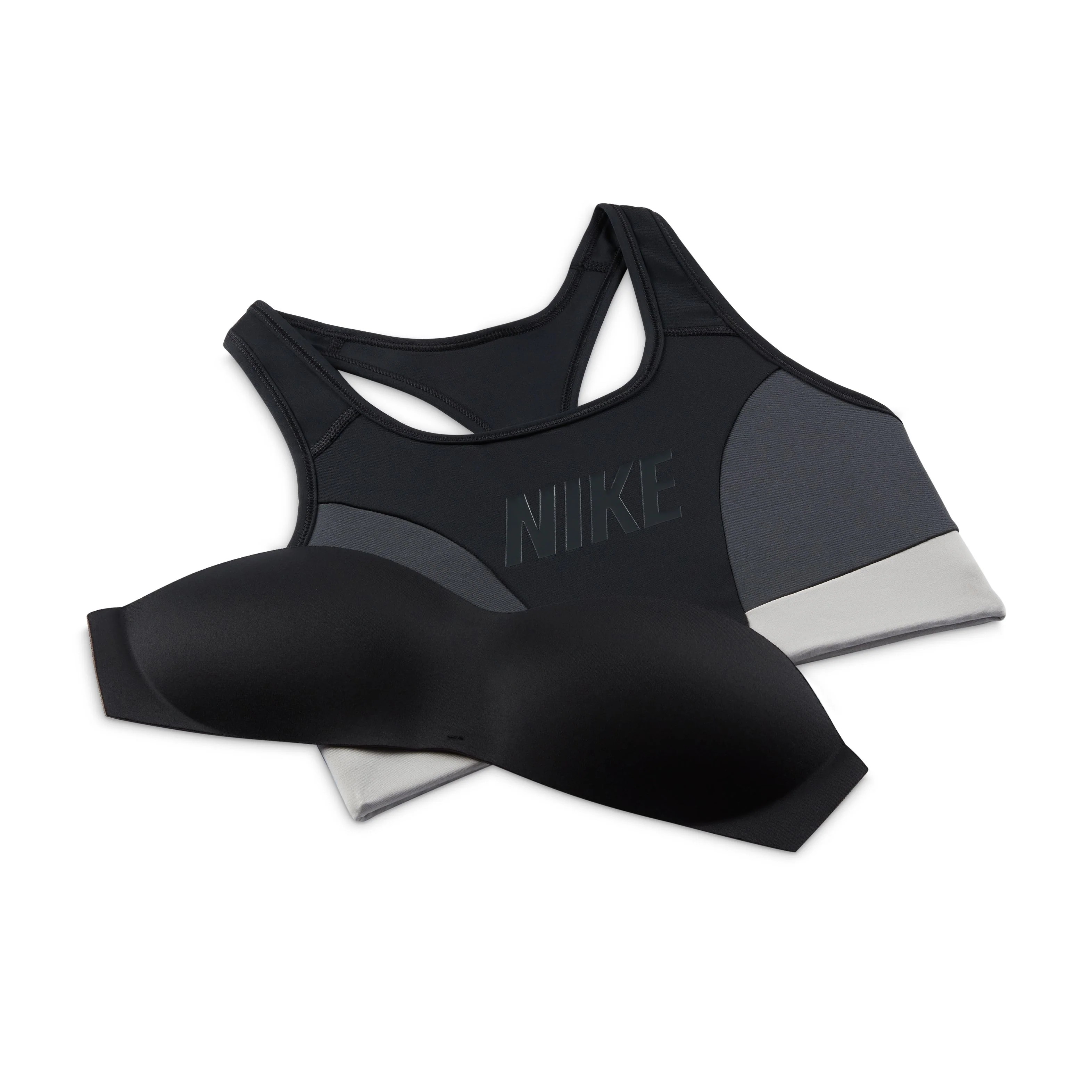 Swoosh Medium-Support 1-Piece Pad Logo Sports Bra - Image 7