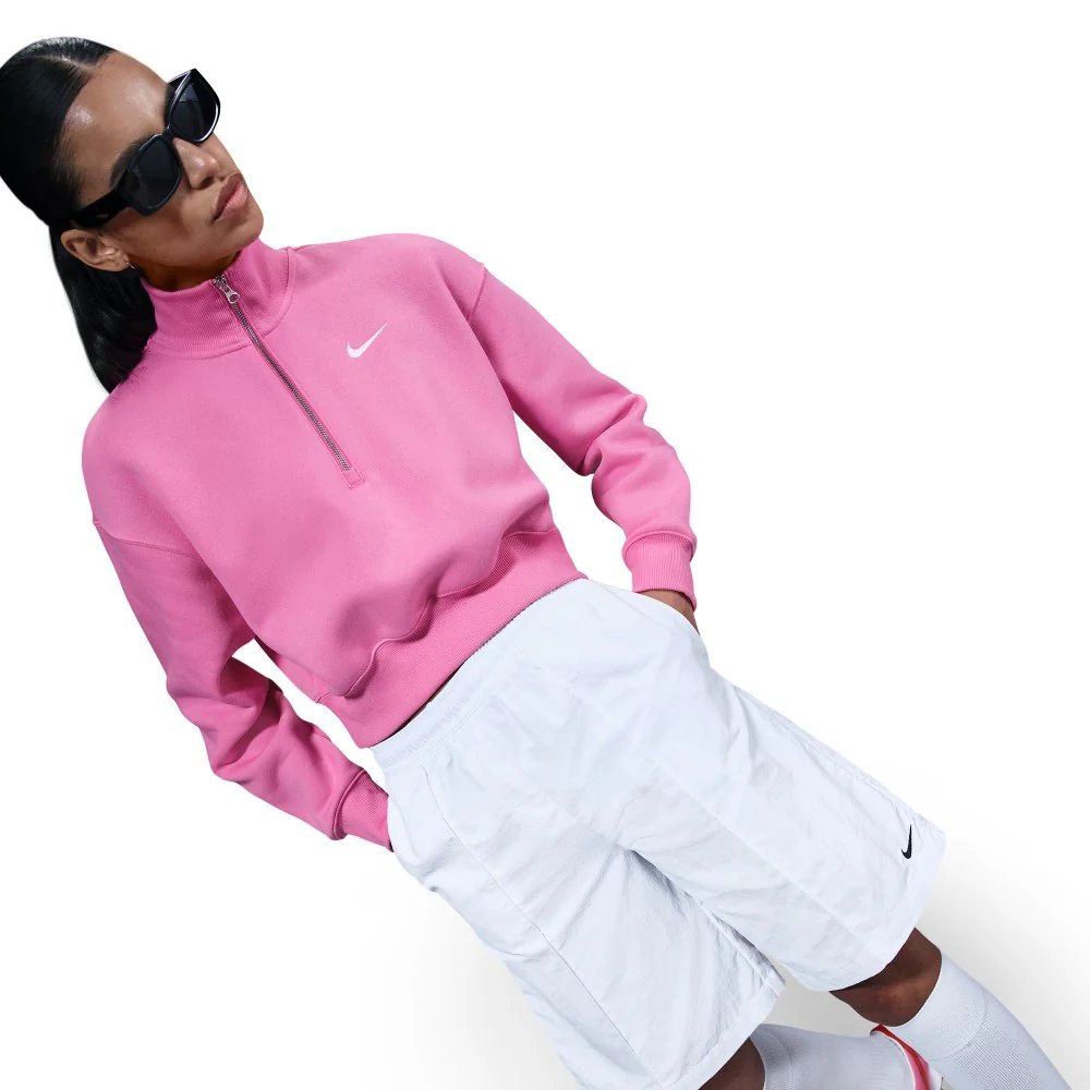 Sportswear Phoenix Fleece 1/2-Zip Cropped Sweatshirt - Image 3