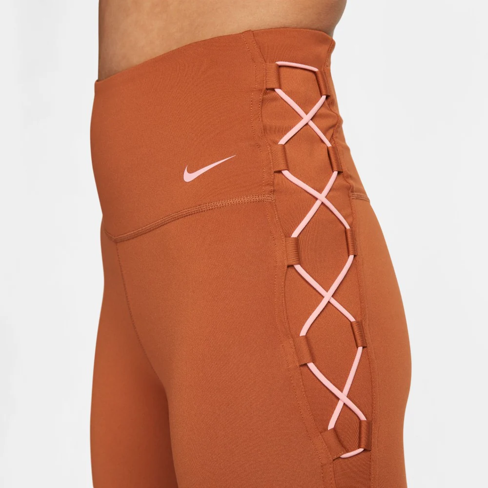 One High-Waisted 7/8 Lace-Up Leggings - Image 5