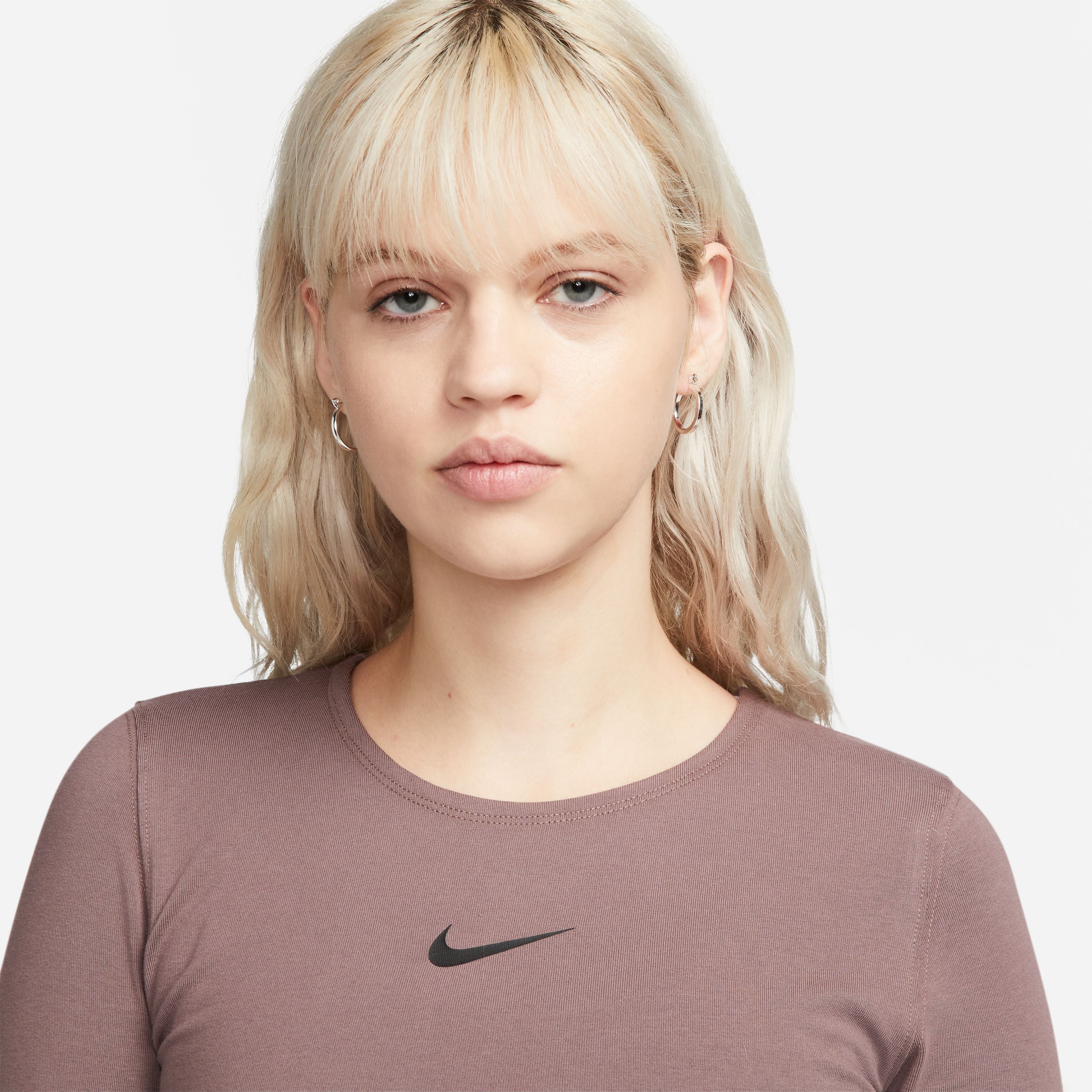 Tape Long Sleeve Crop T-shirt - Image 5