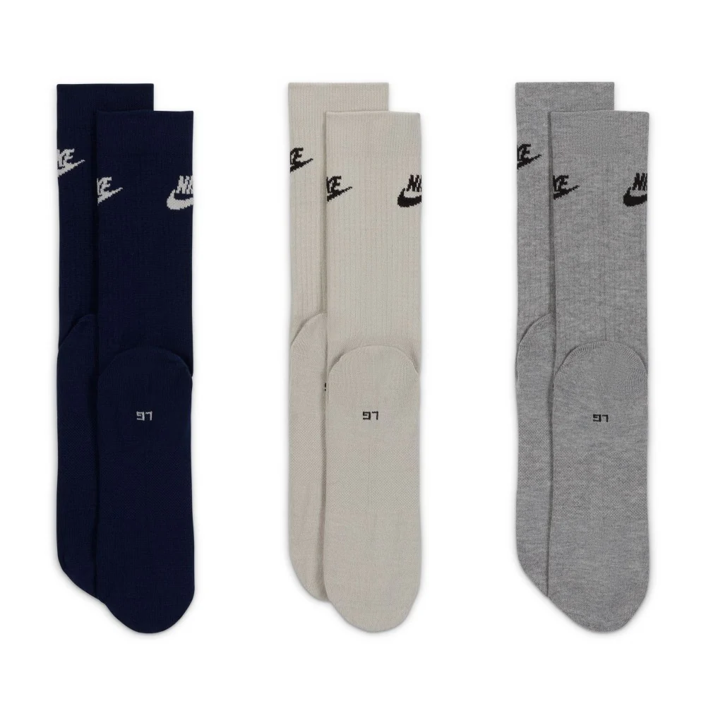 Sportswear Everyday Essential Crew Socks (3 Pairs) - Image 3