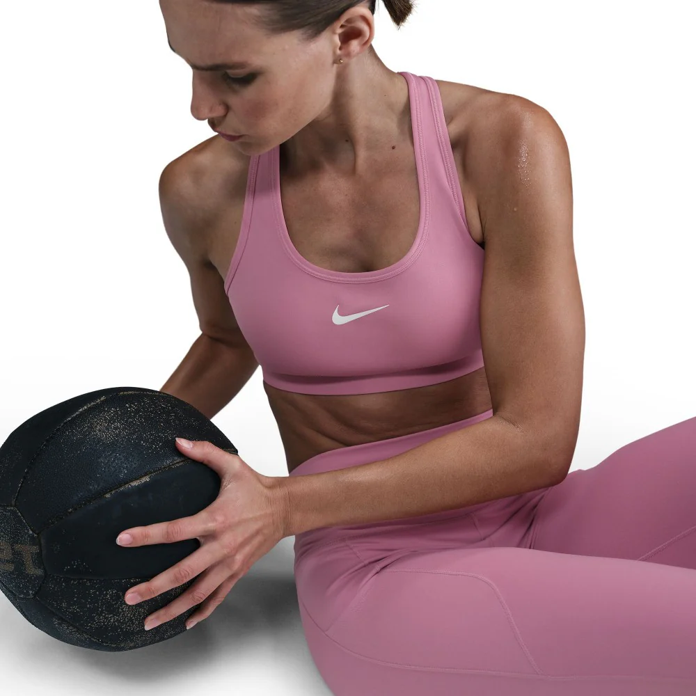 Swoosh Medium Support Padded Sports Bra - Image 5