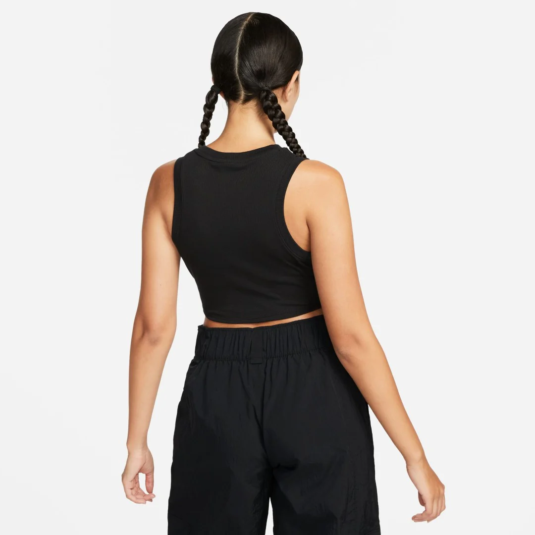 Chill Knit Cropped Ribbed Tank Top - Image 2