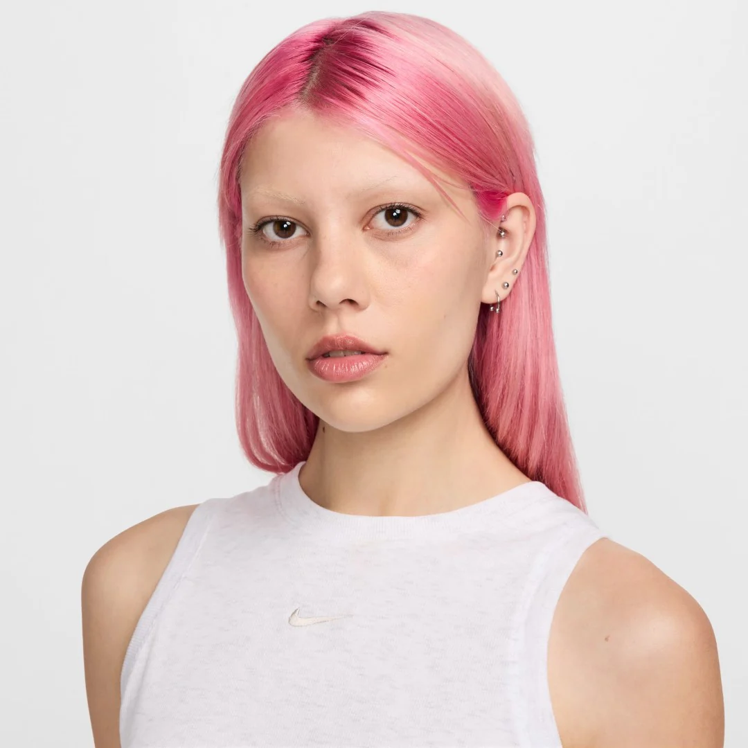 Chill Knit Cropped Ribbed Tank Top - Image 3