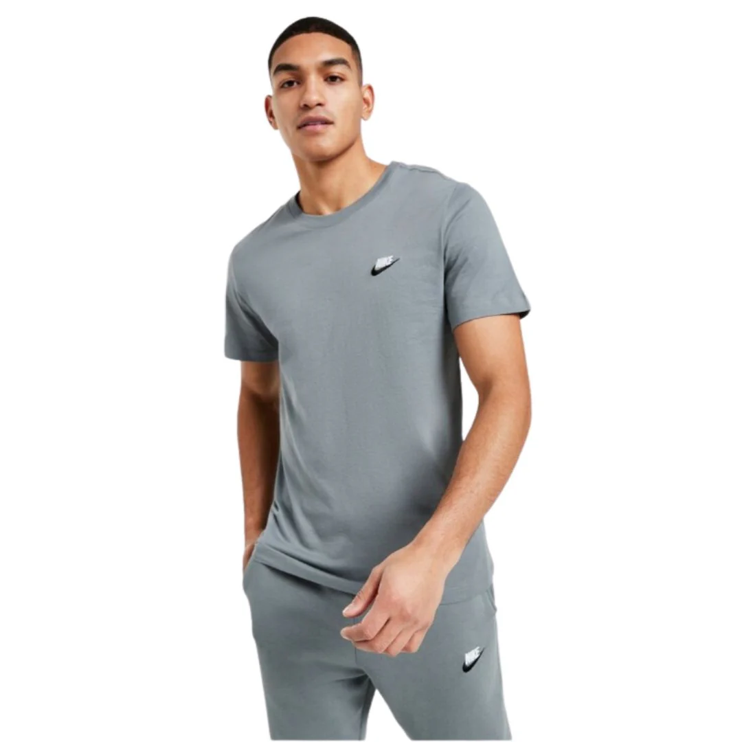 Sportswear Club T-Shirt Gray - Image 3