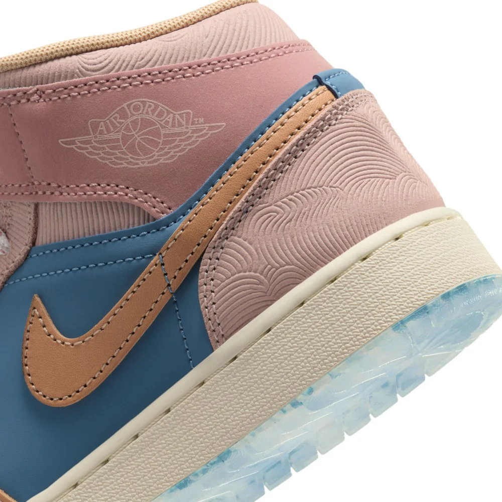 Air Jordan 1 Mid Sneaker School Lifestyle Shoes - Image 9