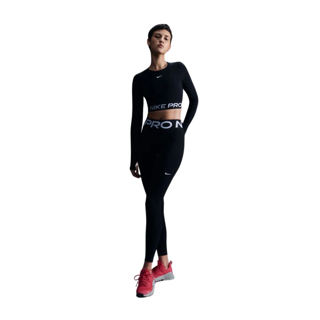 Pro Dri-Fit Cropped Long Sleeve Top - Image 2