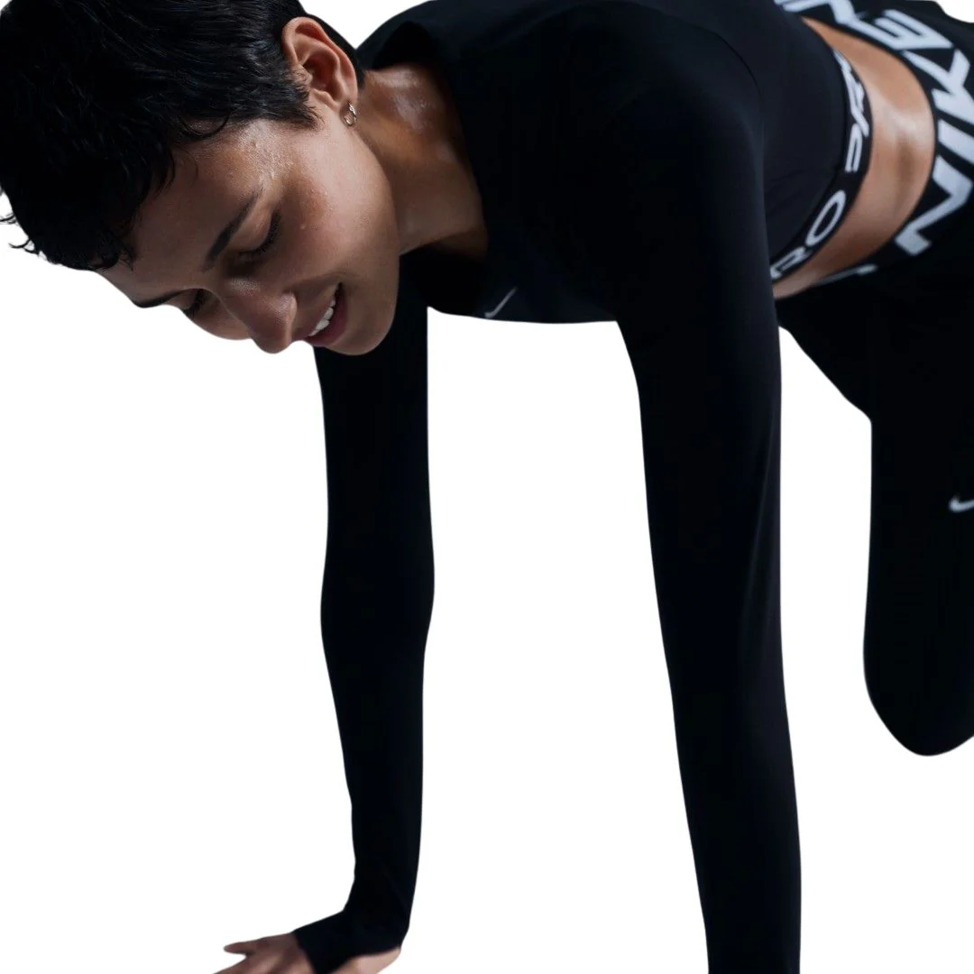 Pro Dri-Fit Cropped Long Sleeve Top - Image 5