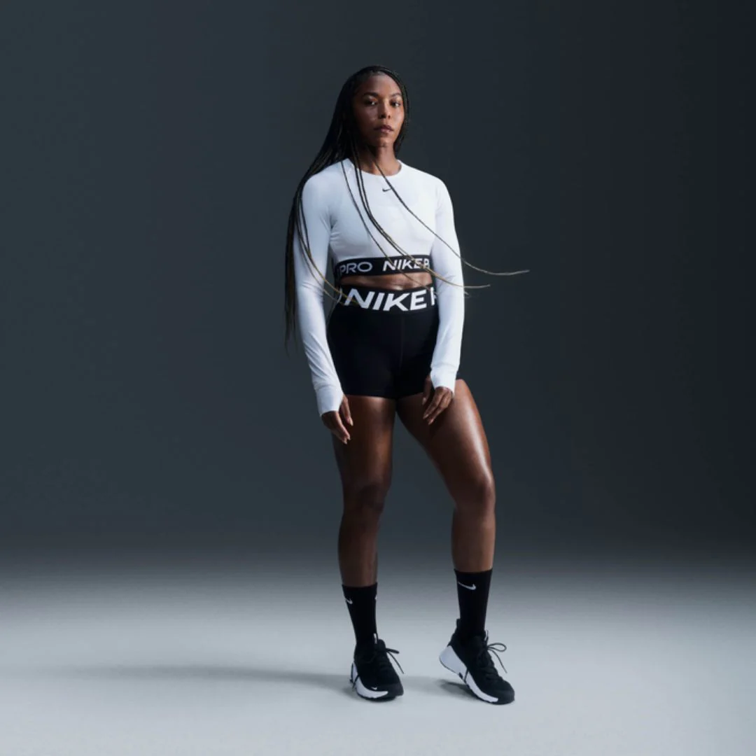 Pro Dri-FIT Long-Sleeve Crop Top - Image 3
