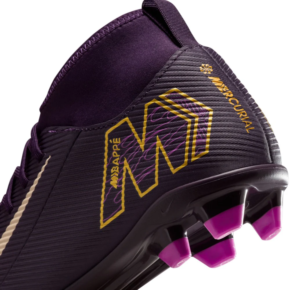Jr. Mercurial Superfly 10 Club 'Kylian Mbappé' Soccer Shoes - Image 9