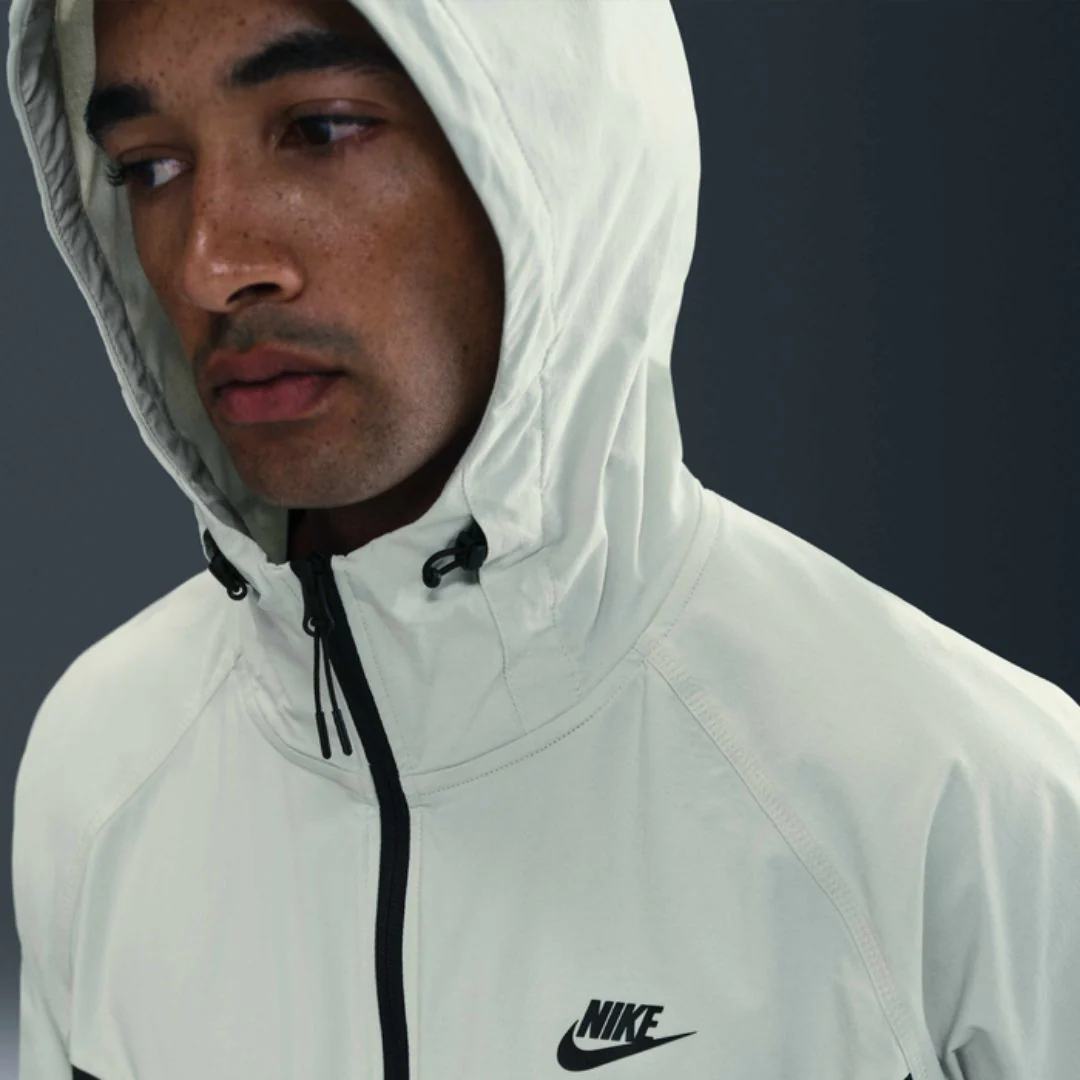Tech Woven Water-Repellent Full-Zip Jacket - Image 4